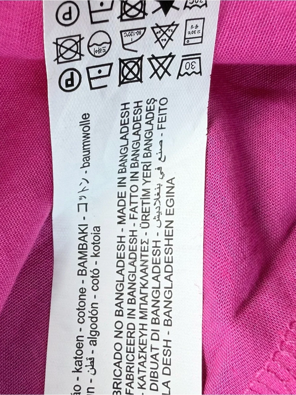 Zara Hot Pink Tiered Puff-Sleeve Dress SzXL - Picture 8 of 12
